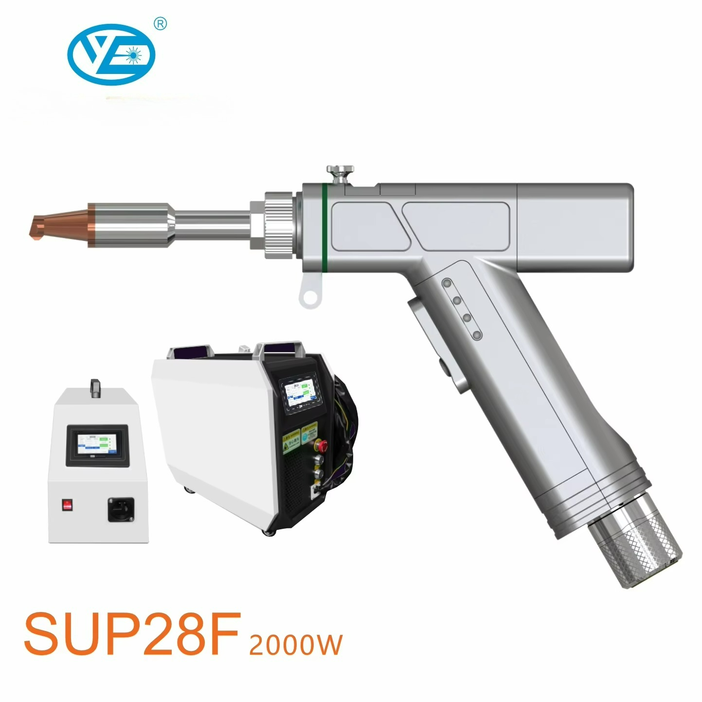 Industrial Laser Welding Gun - NIEUWE 2000W SUP28T Handheld Laser luchtgekoelde