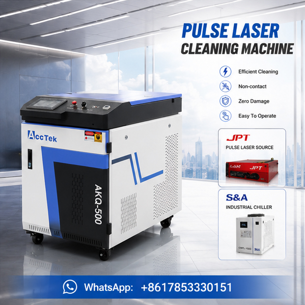 Industrial Laser Paint Remover - Industriële laserreinigingsmachine voor roest- en verfverwijdering,