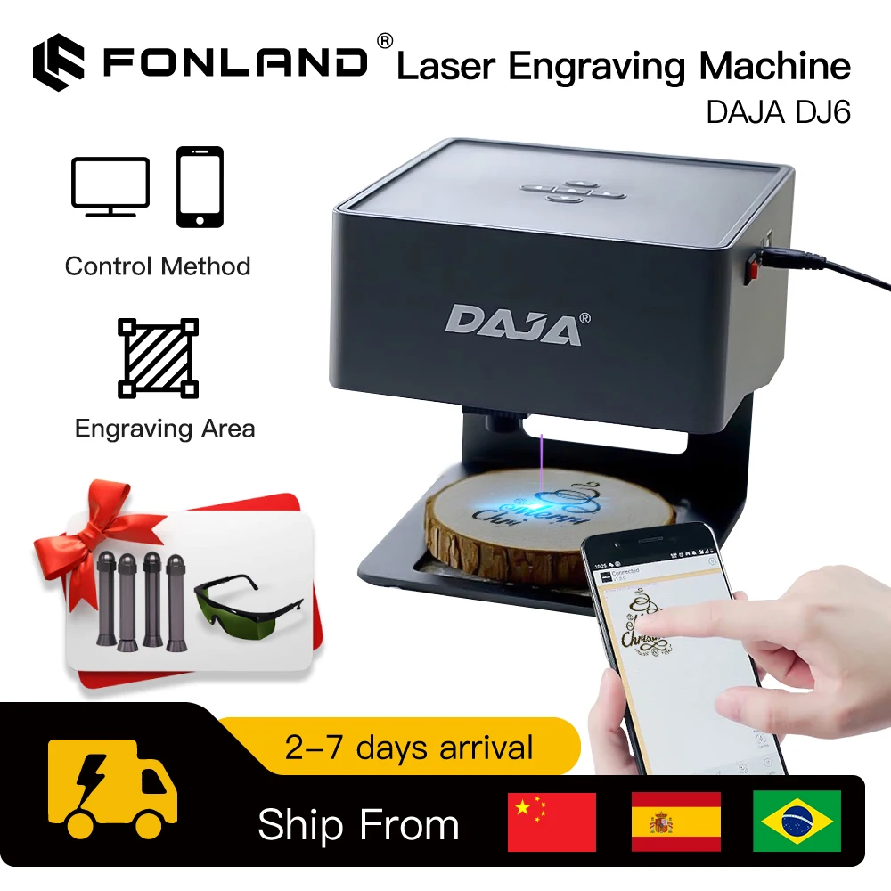 Industrial Handheld Laser - DAJA Lasergraveerder CNC DIY DJ6 Lasergraveermachine