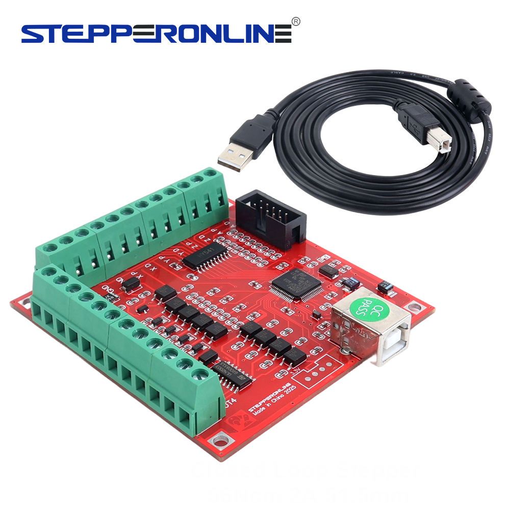 Breakout Board Mach3 - 4-As USB CNC Breakout Board Controller