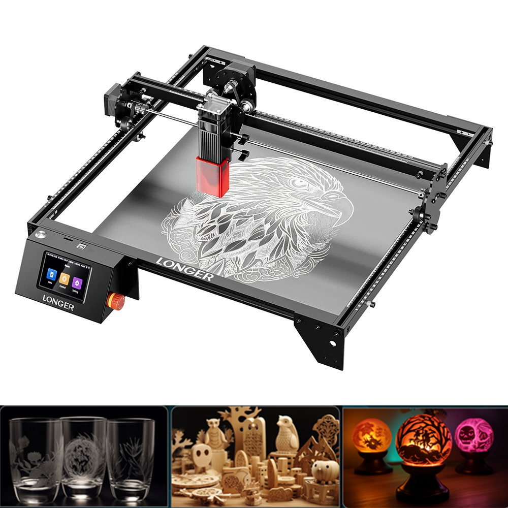 Industrial Laser Engraving Machine - LONGER 20W Lasergraveer- en snijmachine 400x365mm