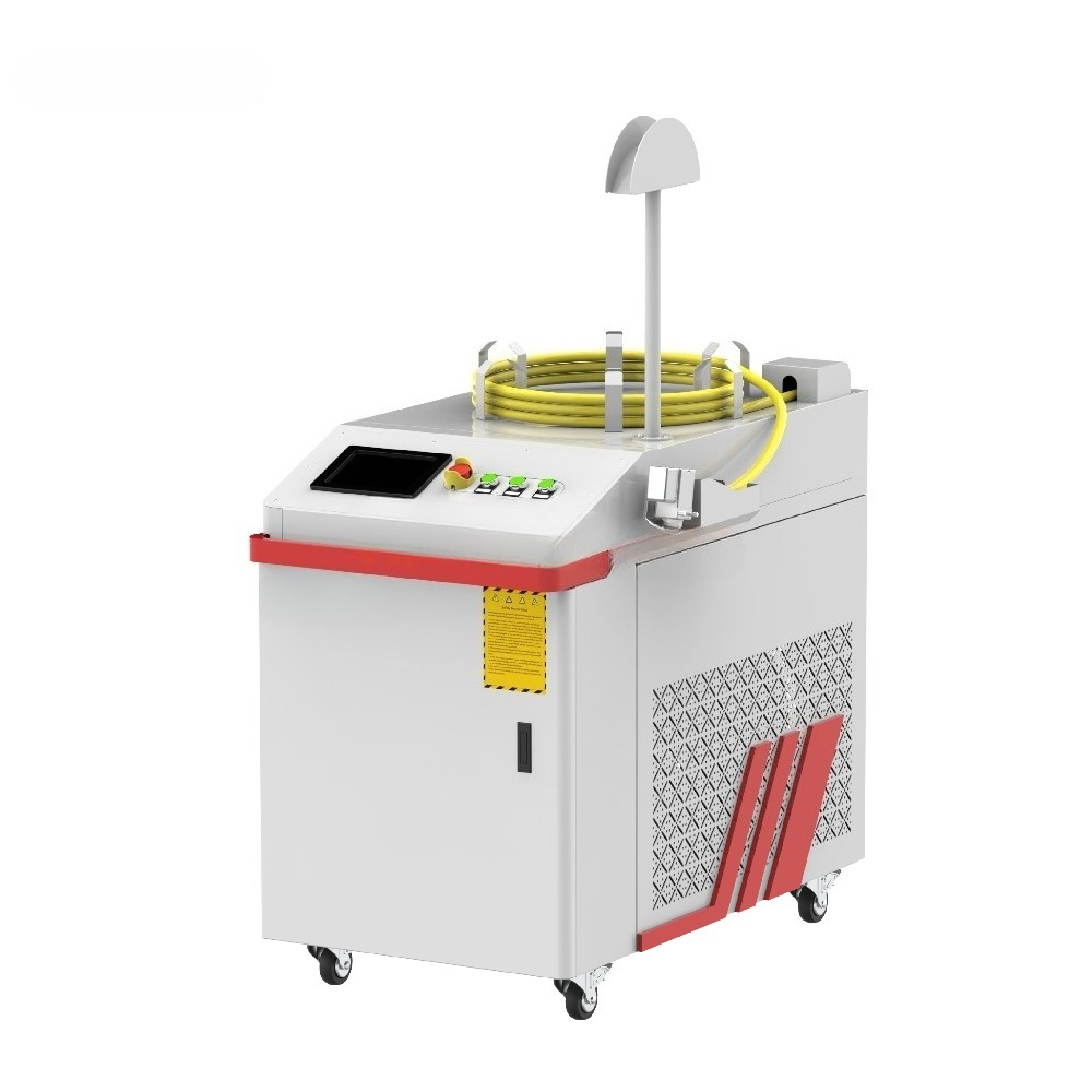 Industrial Laser Paint Remover - 3000W continu vezellaserreinigingssysteem voor metaal: verwijdering