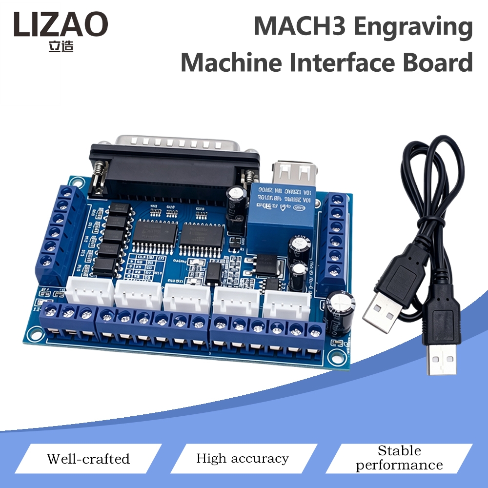 Breakout Board Mach3 - MACH3 CNC Breakout Board 5-assige parallelle