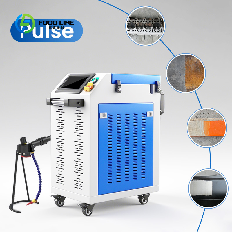 Industrial Laser Price - Aangepaste laserreinigingsmachine 100W olie- en roestverwijdering