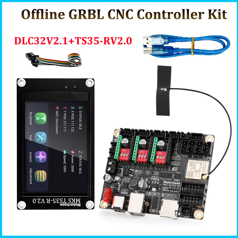Makerbase MKS DLC32 V2.1 32Bit - Controller Grbl Board recensie en prijs