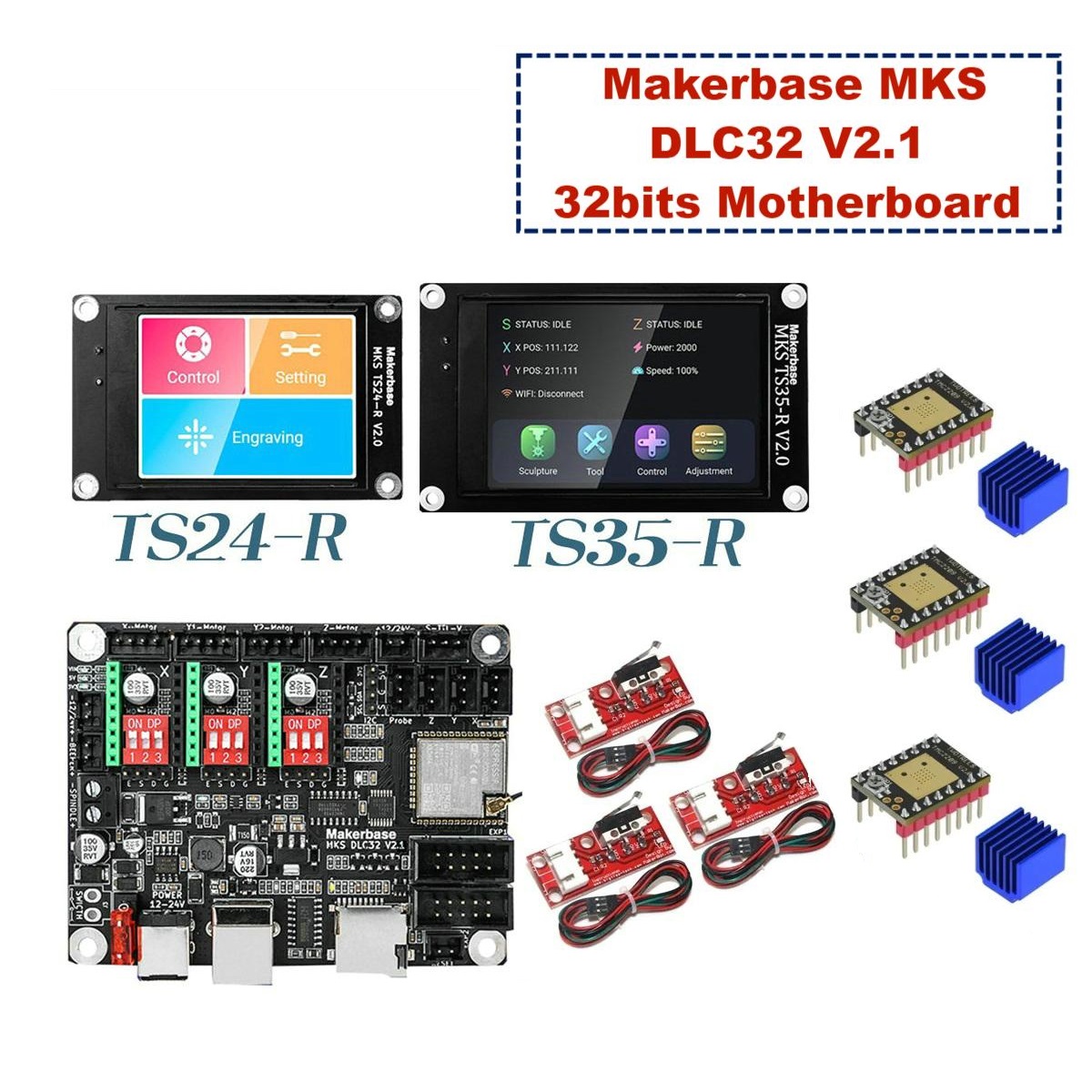 Makerbase MKS DLC32 V2.1 32 bi - Laser Controller Board recensie en prijs