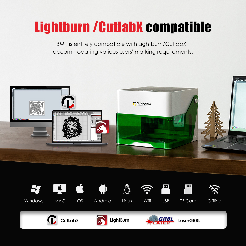 Cloudray 5000 mw CNC Mini Lase - Industrial Handheld Laser recensie en prijs