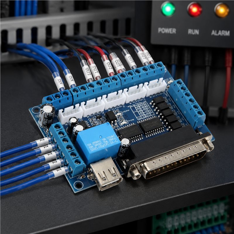 A84E-Driver Board MACH3 Gravee - Breakout Board Mach3 recensie en prijs