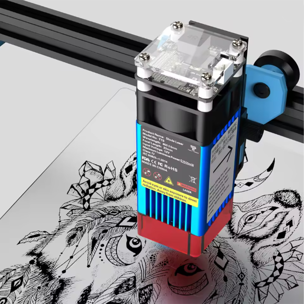 TwoTrees TTS-55 Pro/TTS-10 Pro - Industrial Laser Engraving Machine recensie en prijs