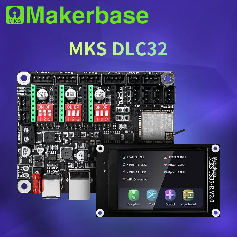 Makerbase MKS DLC32 Grbl-contr - Laser Controller Board recensie en prijs